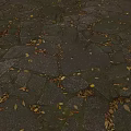 Modern Green Slab Path Stone Path Slab Ting Step 3d model
