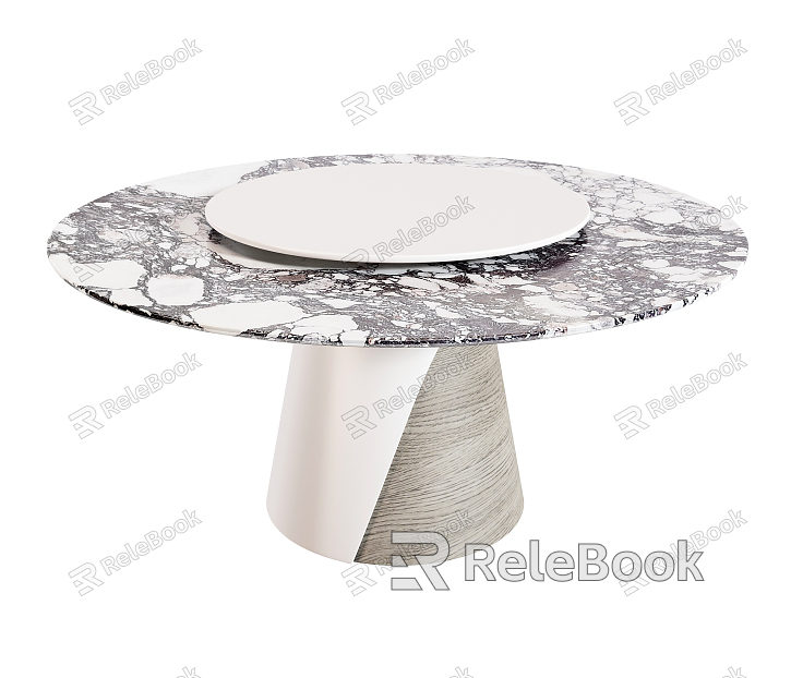 Modern dining table model