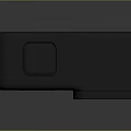Portable Electronic Device Featuring Dual Blue Screens White Body Control Buttons And Indicator Lights