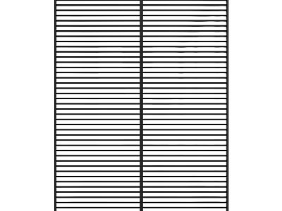Modern Sliding Doors With Vertical Stripes For Home Interior Design 3d model