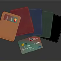 Colorful Card Holder Wallet Set With Credit Card For Decorative