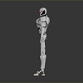 Mech Warrior Mech Soldier Machine Battlearm Mechanical Battlearm Machine Fighter Robot 3d model