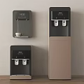 Modern Home Water Dispensers With Wall Mounted And Floor Standing Designs And Temperature