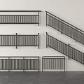 Various Railings Styles for Home Including Staircase and Horizontal Designs