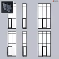 Modern Casement Windows With Aluminum Frames And Energy Efficient Design