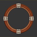 iron ring metal ring iron ring game item 3d model