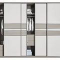 Modern Wardrobe Design With Sliding Doors Drawers And Hanging Storage Space