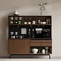 Middle Style Sideboard 3d model