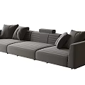 Modern Multiplayer Sofa 3d model