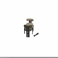 Modern Minimalist Upholstered Dining Chair With Sturdy Solid Wood Frame And Various Comfortable Fabric Options