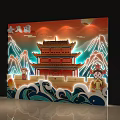 Daughter Kingdom Photo Spot With Traditional Chinese Architecture And Mountain Backdrop