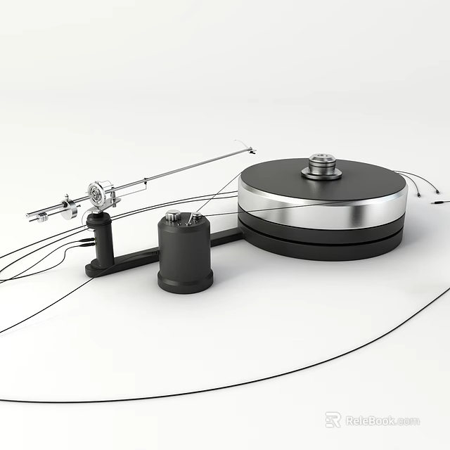 Wireless Headphones and Speakers with Modern Design and High Quality Sound 3d model 