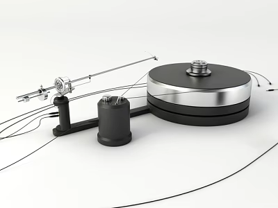Wireless Headphones and Speakers with Modern Design and High Quality Sound 3d model
