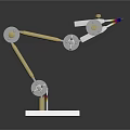 Modern Robot Arm Robot Arm Mechanical Arm Robot Arm Robot Head 3d model