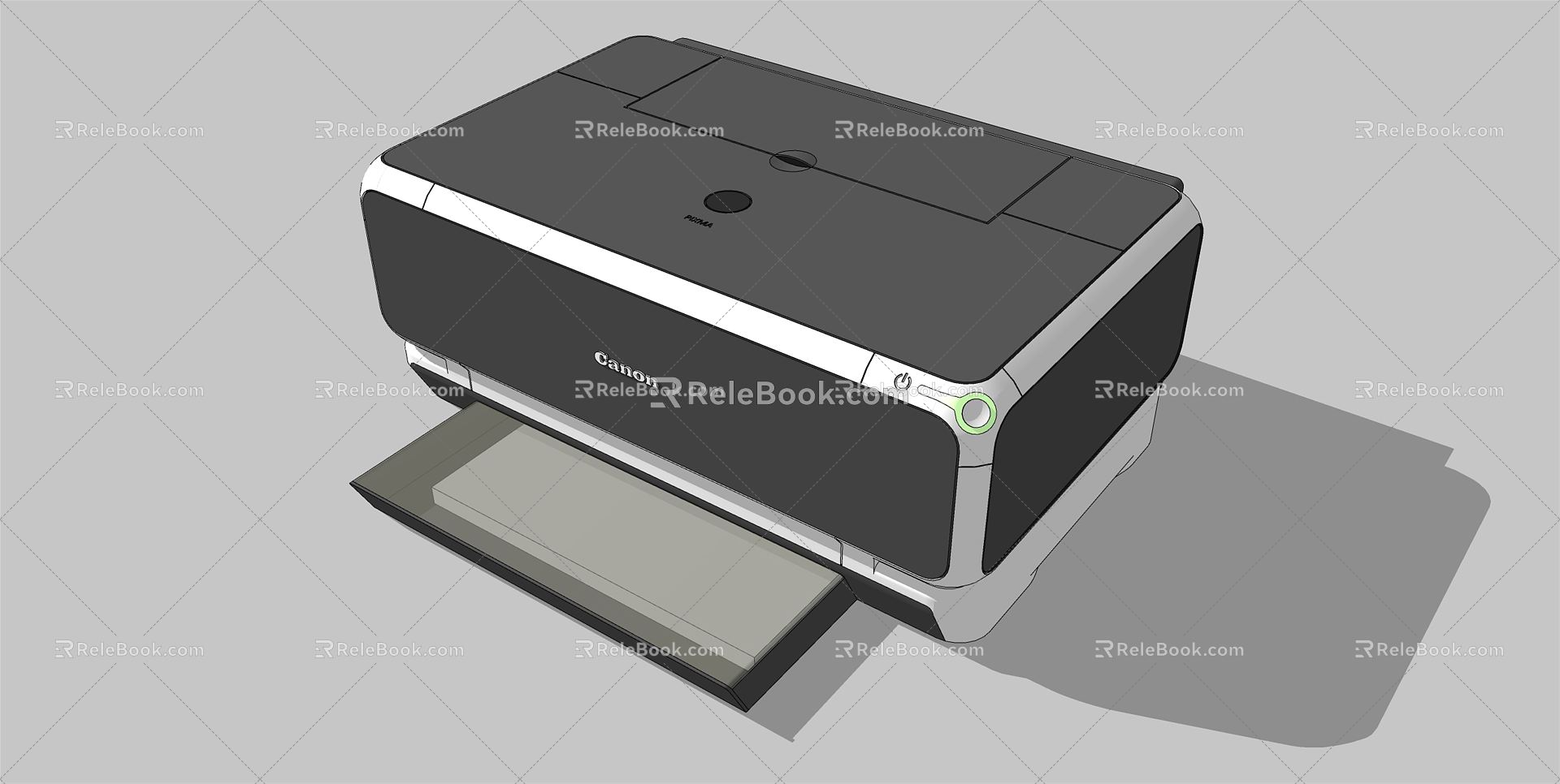 Modern Printer Printer Equipment model