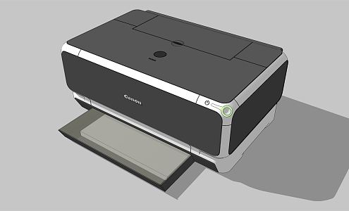 Modern Printer Equipment 3d model