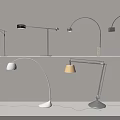 Modern Stylish Floor Lamps With Various Designs Shades And Warm Light Effects