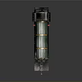 Vintage Model Train Design With Green Body Black Smoke Stack Red Wheels And Gold Accents