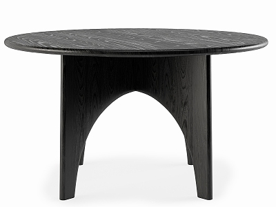 Baleno Log Dining Table Round Table 3d model