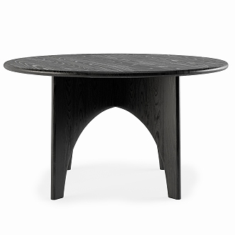 Baleno Log Dining Table Round Table 3d model