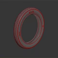 High Performance Car Tire With Durable Rubber Tread And Premium Construction 3d model