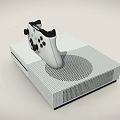 Modern gamepad Microsoft 3d model