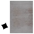 modern square carpet 3d model