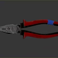 Pipe pliers wrench tool hardware tools processing tools furniture realistic 3d model