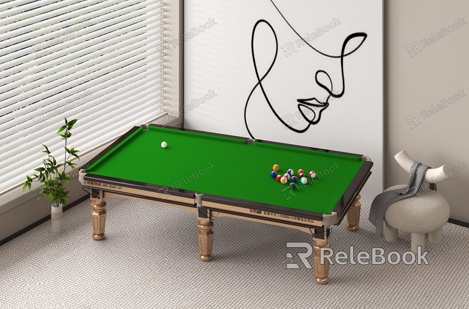 Billiard table model