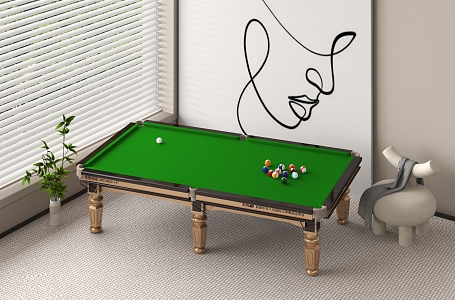 Billiard table 3d model