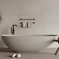 Bathtub Tub Integrated Bathtub Independent Bathtub 3d model