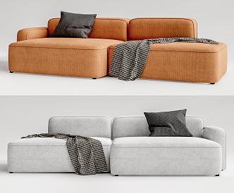 Modern Multiplayer Sofa 3d model