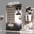 PROYA Interactive Area Featuring Modern Cosmetic Display Cabinet And Product Shelves