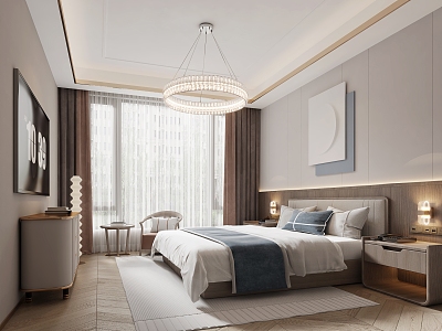 Modern Room Hotel Suite 3d model