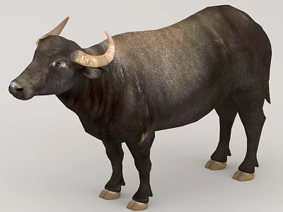 Small Reptile Lizard With Brown Scales Crawling On Tree Trunk 3d model