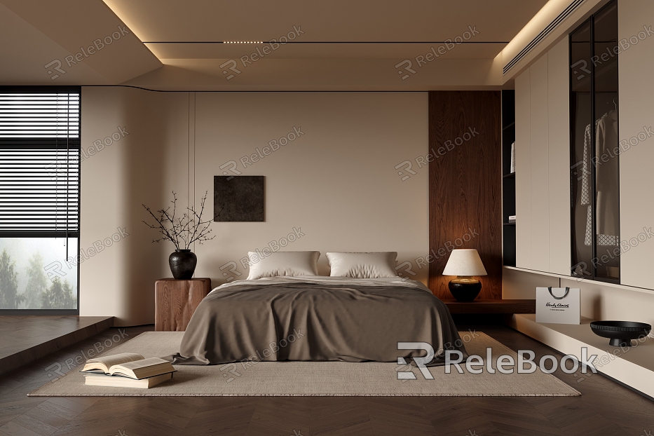 Middle Style Bedroom model