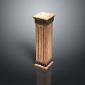 Columns Stone Columns Stone Columns Old Columns Roman Columns Roman Columns Classical Columns Greek Columns 3d model