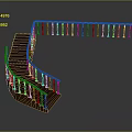 Elegant Wooden Spiral Staircase With Classic Railing Design For Modern Home