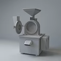 Industrial Stainless Steel Grinding Machine With Feed Hopper And Base Unit