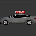 Collection of Model Cars Including Yellow Taxis and Gray Silver Sedans