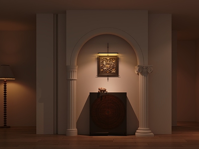 Entrance cabinet 3d model