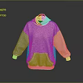 White Hooded Sweatshirt With Front Pocket For Casual Daily Wear