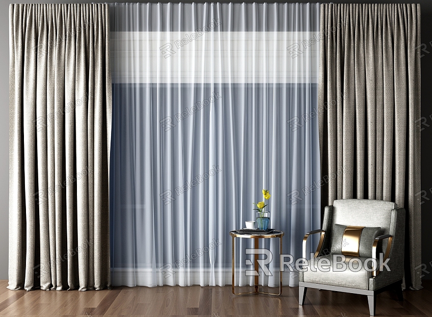 Modern Curtains model