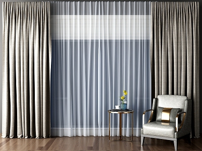 Modern Curtains model