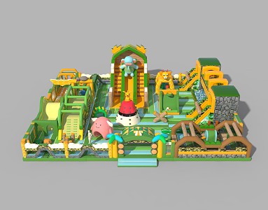 Modern Amusement Equipment 3d model