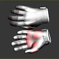 Car Driving Gloves Featuring Gray Red Design XXR Logo And Breathable Details