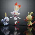 Modern Game Character Cartoon Animal Elf Pokemon Anime 3d model