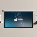 Projector screen 3d model