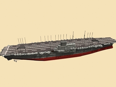 aircraft carrier model