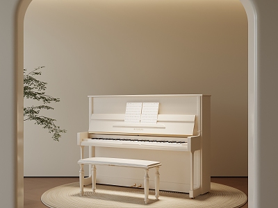 Piano 3d model